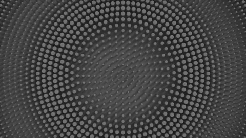 Dark Pulsating Waves Of Cylinders Loops Video stock 145441219