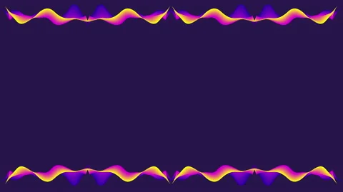 Dark purple abstract background with decorative elements in 4k video. Stock Footage 146888181