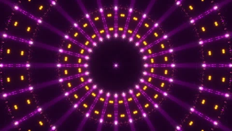 Dark purple abstract background, motion particles and flashing light, loop Stock Footage 120466554