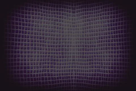 Dark  purple abstract checkered string wave background or texture Stock Illustration