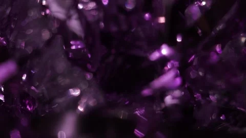 Dark purple abstract lights in black Vídeo Stock 318945926