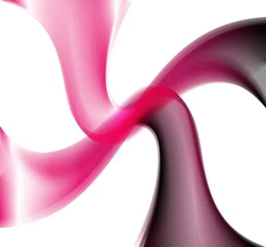Dark purple Background with abstract waves Stock Illustration