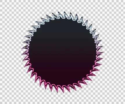 Dark purple background with pink D N A double helix and text in white cursive Illustrazione stock
