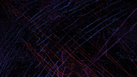 Dark Purple Blue Scratch Texture With Neon Streaks On Black Видео 335893219