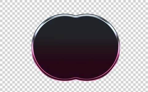 Dark purple concentric circle gradient background with light pink outline Stock Illustration