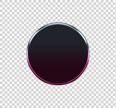 Dark purple concentric circles on black background transparent background イラスト素材