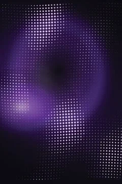 Dark purple digital halftone dot pattern background for futuristic technolo.. Stock-Illustration