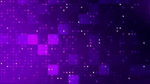 Dark Purple Dot Pattern Seamless Background Loop. Video stock 286423748