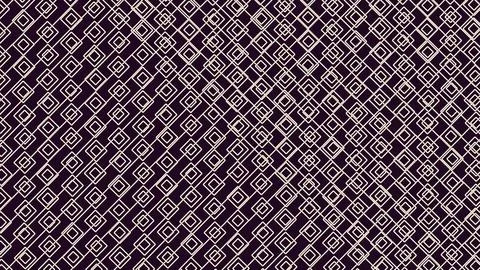 Dark purple fabric adorned with a repeating gold geometric square pattern cre 스톡 일러스트