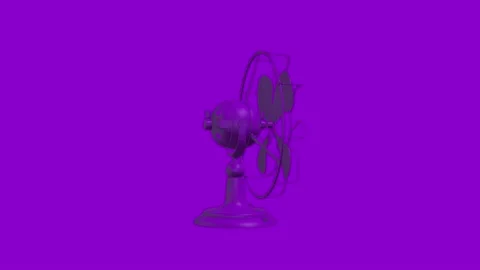 Dark Purple Fan Video stock 145764170