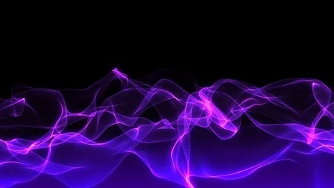Dark purple flowing waves Stock-Footage 82250726