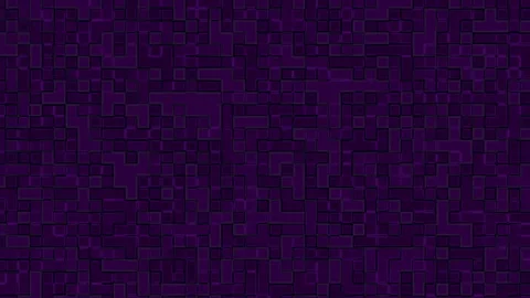 Dark Purple Futuristic Geometric Pattern with Tech-Inspired Abstract Design Stock-Footage 302982227