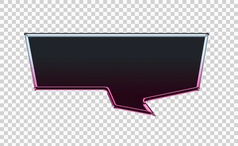 Dark purple geometric abstract background with pink glowing lines and white Stock-Illustration