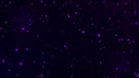 Dark purple glowing particles floating abstract motion background Video stock 346219376