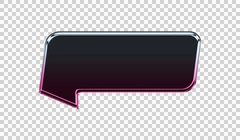 Dark purple gradient abstract geometric shape with curved edges and white inner Illustrazione stock