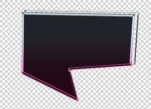 Dark purple gradient geometric frame with thin white border and drop shadow 库存插图