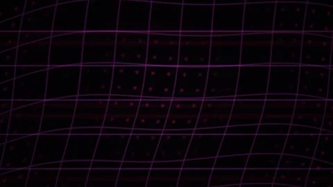 Dark purple grid pattern background. Stock Footage 335511071