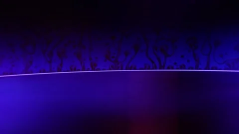 Dark purple interference pattern, macro abstraction Stock Footage 309314224