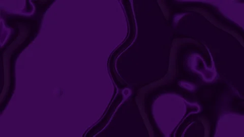 Dark Purple Liquid Abstract Background with Smooth Fluid Shapes Stock Footage 302980995