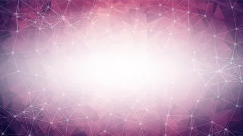 Dark Purple low poly background. Polygonal design pattern. Bright mosaic mode Stock Illustration