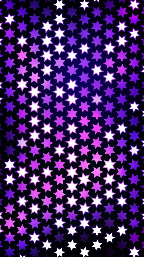 Dark purple, pink background with sky stars shape. Glitter abstract loop Stock Footage 303437246