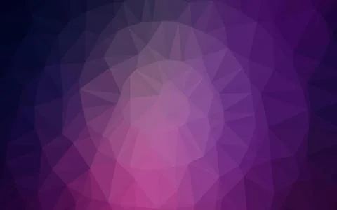 Dark Purple, Pink vector blurry triangle texture. Stock Illustration