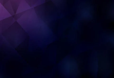 Dark Purple, Pink vector gradient triangles pattern. Stock Illustration