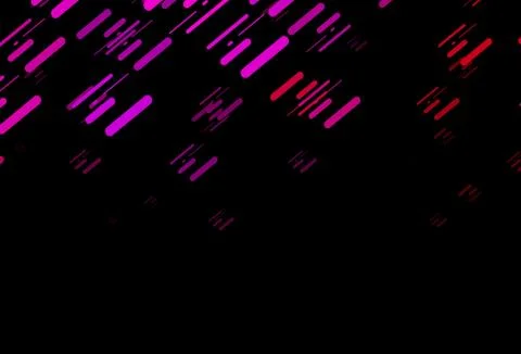 Dark Purple, Pink vector layout with flat lines. Illustrazione stock