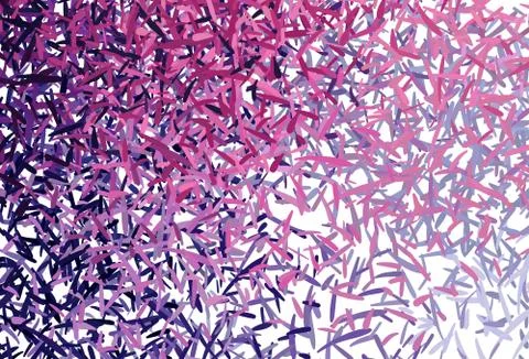 Dark Purple, Pink vector layout with flat lines. Stock Illustration