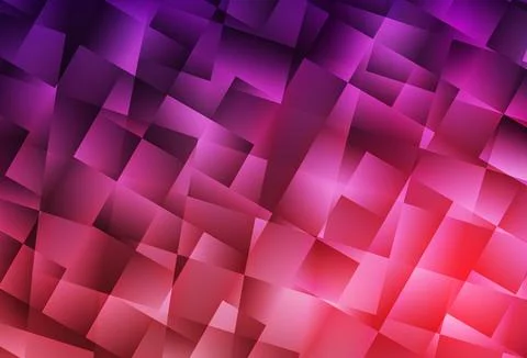 Dark Purple, Pink vector layout with lines, rectangles. 스톡 일러스트