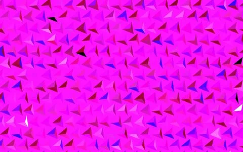 Dark Purple, Pink vector pattern with polygonal style. Stockillustratie