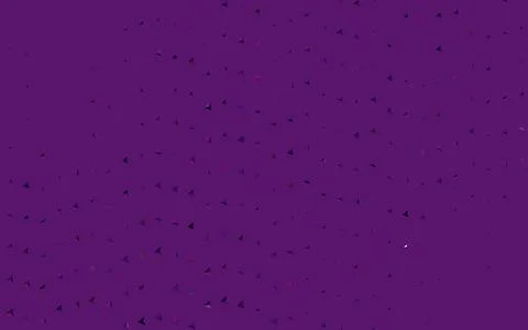 Dark Purple, Pink vector pattern with polygonal style. Stockillustratie