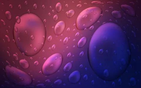 Dark Purple, Pink vector pattern with spheres. Blurred decorative design in a Illustrazione stock