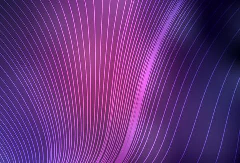 Dark Purple, Pink vector pattern with sharp lines. Illustrazione stock