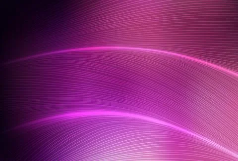 Dark Purple, Pink vector pattern with curved lines. イラスト素材