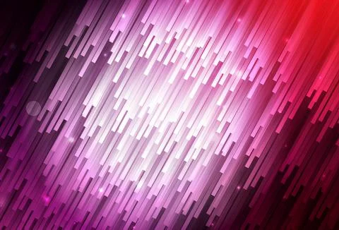Dark Purple, Pink vector pattern with sharp lines. Stock Illustration