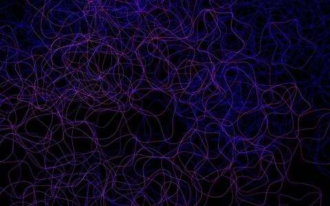 Dark Purple, Pink vector pattern with random forms. Stock Illustration