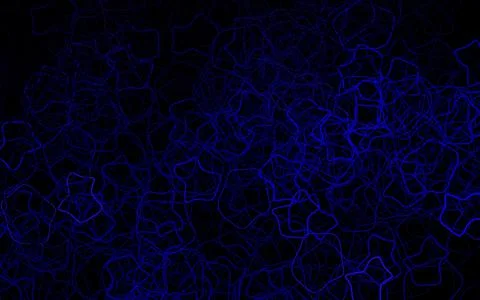 Dark Purple, Pink vector pattern with random forms. Illustrazione stock