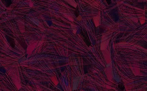Dark Purple, Pink vector pattern with random forms. Stock Illustration