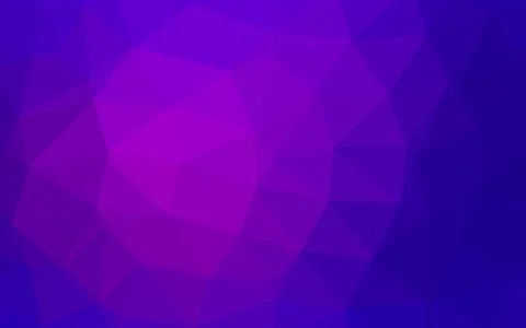 Dark Purple, Pink vector shining triangular pattern. Illustrazione stock