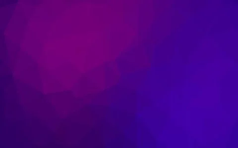Dark Purple, Pink vector shining triangular pattern. 스톡 일러스트