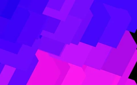 Dark Purple, Pink vector texture in rectangular style. Stock Illustration