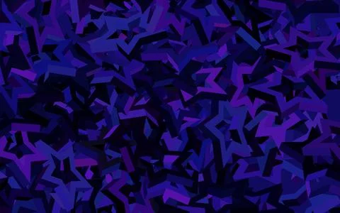 Dark Purple, Pink vector texture with beautiful stars. イラスト素材