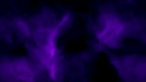 Dark Purple Smoke Abstract Loop Background Video stock 342317965