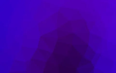 Dark Purple vector abstract mosaic pattern. Stock Illustration