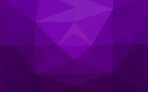 Dark Purple vector abstract mosaic backdrop. Illustrazione stock