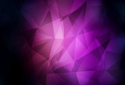 Dark Purple vector abstract mosaic pattern. Stockillustratie