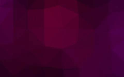 Dark Purple vector abstract mosaic pattern. Stock Illustration