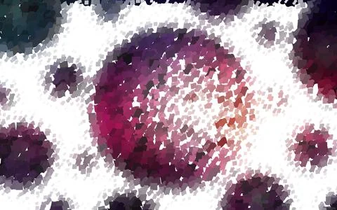 Dark Purple vector abstract perspective background. Stock Illustration