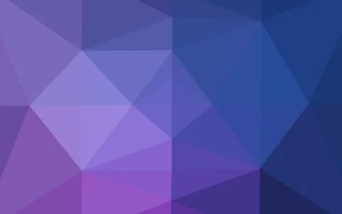 Dark Purple vector abstract polygonal cover. 스톡 일러스트